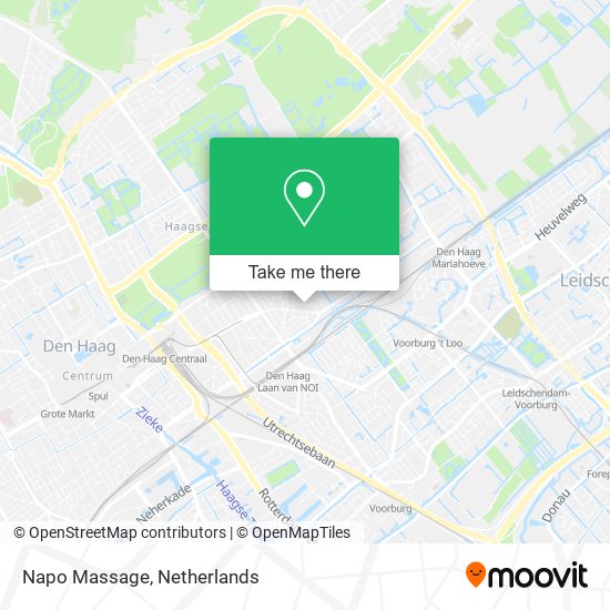 Napo Massage map