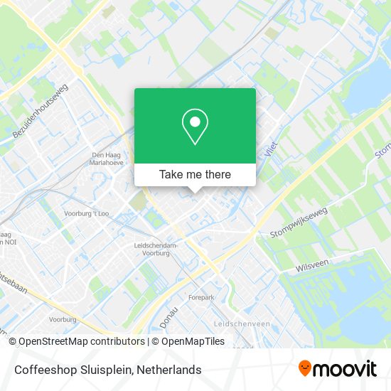 Coffeeshop Sluisplein map