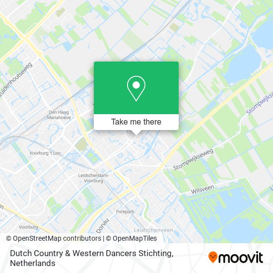 Dutch Country & Western Dancers Stichting map