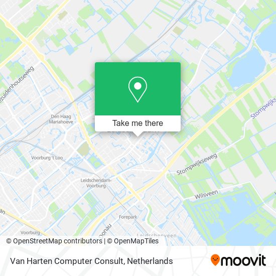 Van Harten Computer Consult map