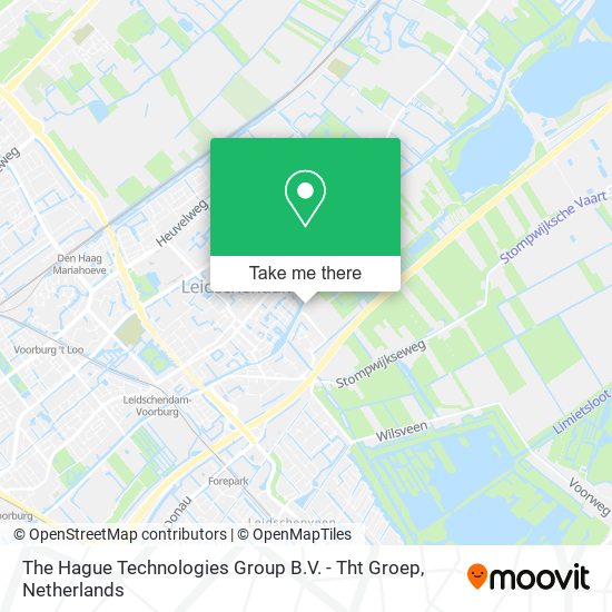 The Hague Technologies Group B.V. - Tht Groep Karte