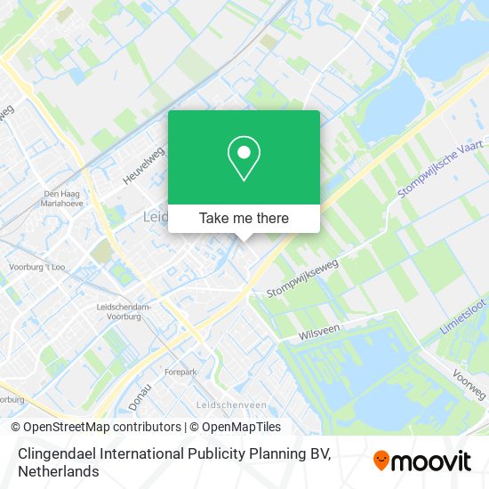 Clingendael International Publicity Planning BV map
