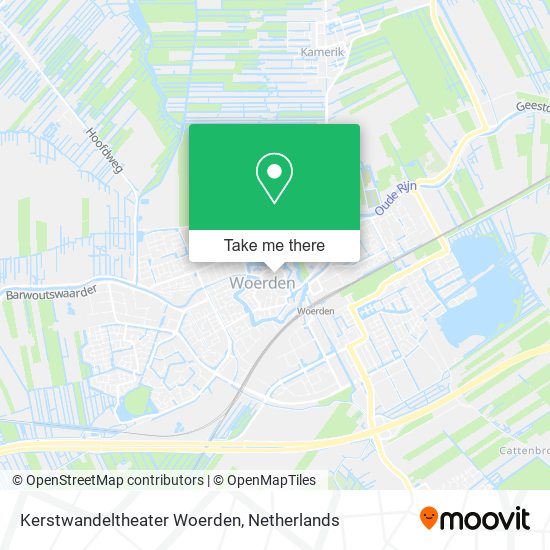 Kerstwandeltheater Woerden map