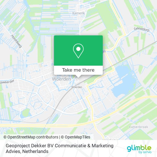 Geoproject Dekker BV Communicatie & Marketing Advies Karte