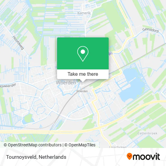 Tournoysveld map
