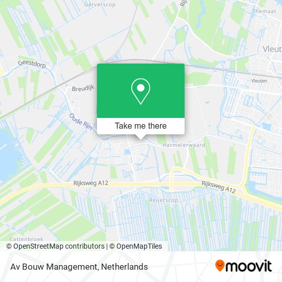 Av Bouw Management Karte