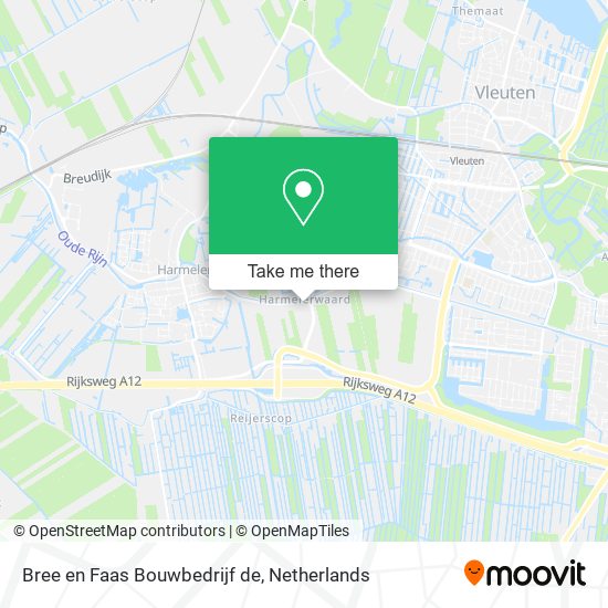 Bree en Faas Bouwbedrijf de map