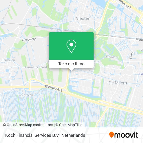 Koch Financial Services B.V. map