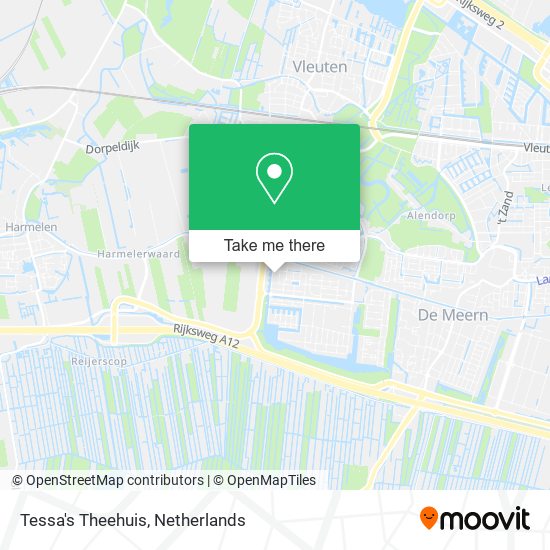 Tessa's Theehuis map