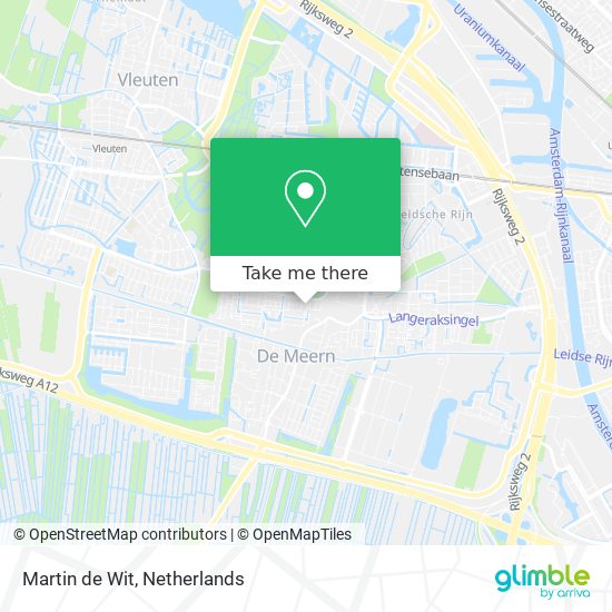 Martin de Wit map