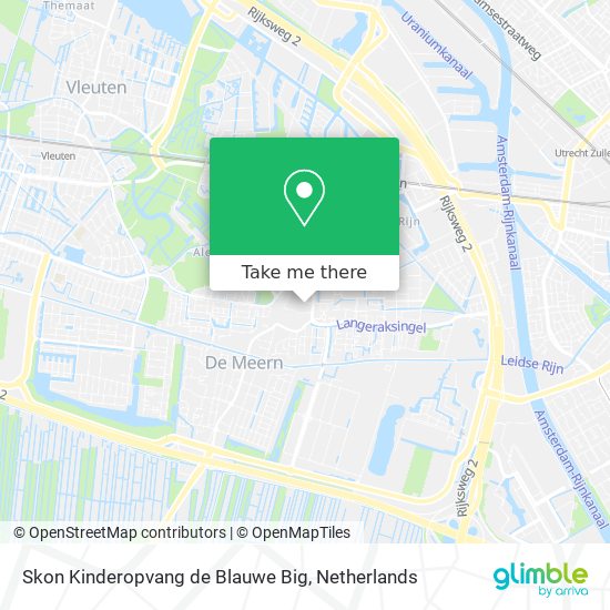 Skon Kinderopvang de Blauwe Big map