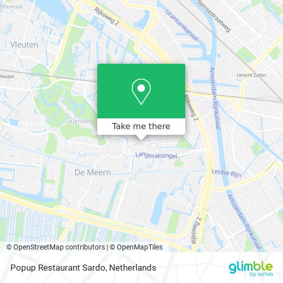 Popup Restaurant Sardo map