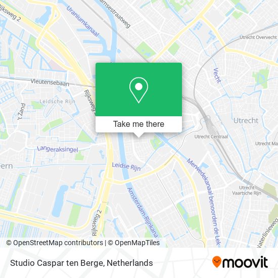 Studio Caspar ten Berge map