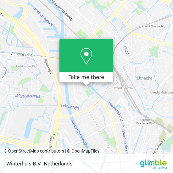 Winterhuis B.V. map
