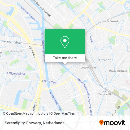 Serendipity Ontwerp map