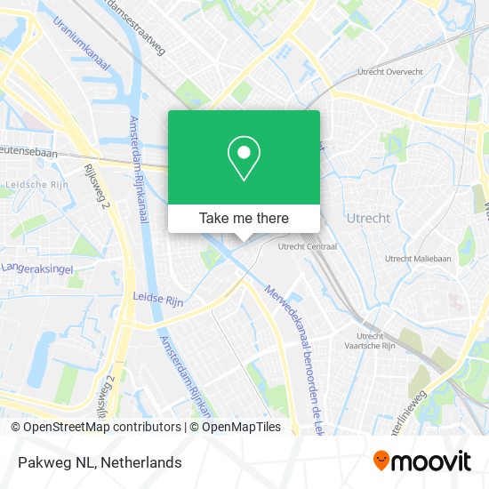 Pakweg NL map