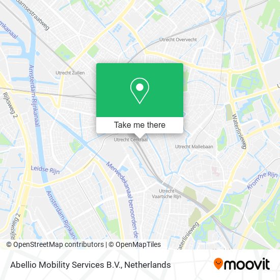 Abellio Mobility Services B.V. Karte