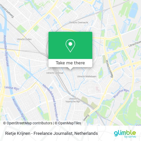 Rietje Krijnen - Freelance Journalist map