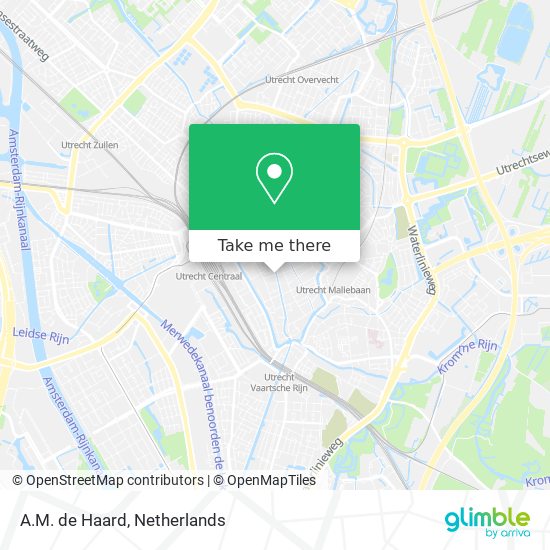 A.M. de Haard map