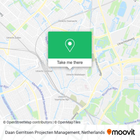 Daan Gerritsen Projecten Management Karte