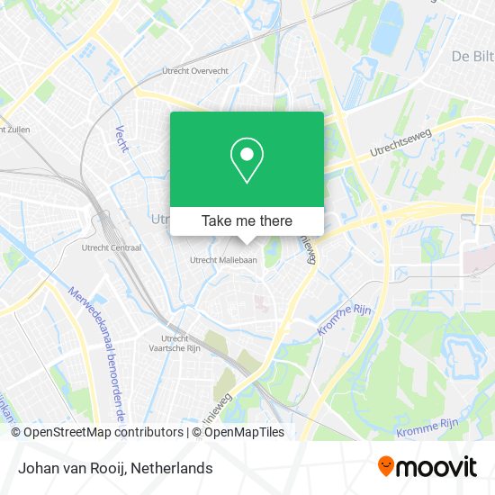 Johan van Rooij map