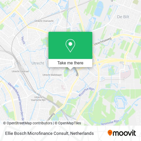 Ellie Bosch Microfinance Consult map