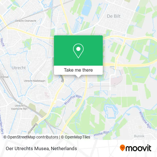 Oer Utrechts Musea map