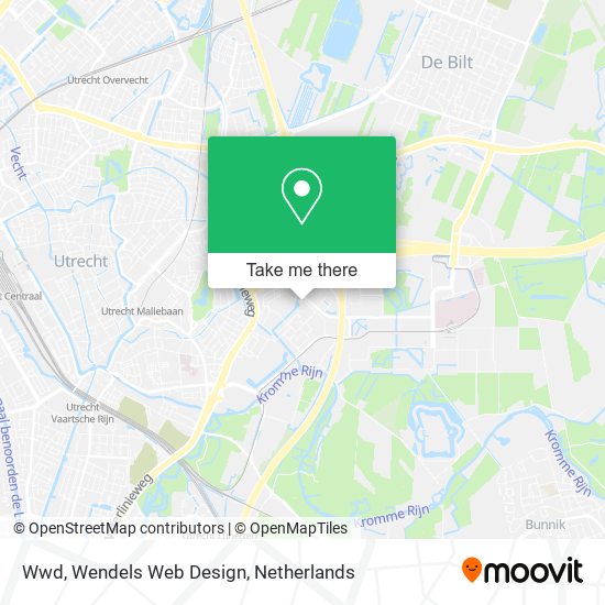 Wwd, Wendels Web Design map