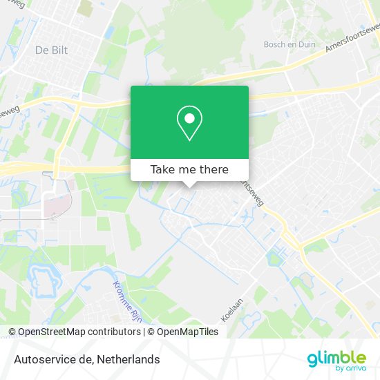 Autoservice de map