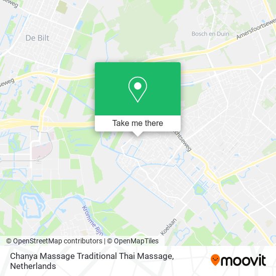 Chanya Massage Traditional Thai Massage map