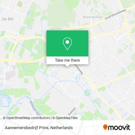 Aannemersbedrijf Prins map