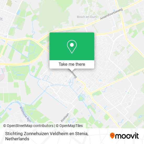 Stichting Zonnehuizen Veldheim en Stenia Karte