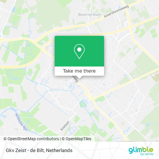 Gkv Zeist - de Bilt map