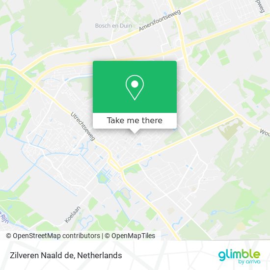 Zilveren Naald de map