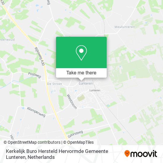 Kerkelijk Buro Hersteld Hervormde Gemeente Lunteren map
