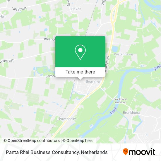 Panta Rhei Business Consultancy map