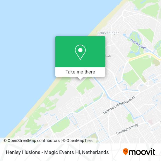 Henley Illusions - Magic Events Hi map