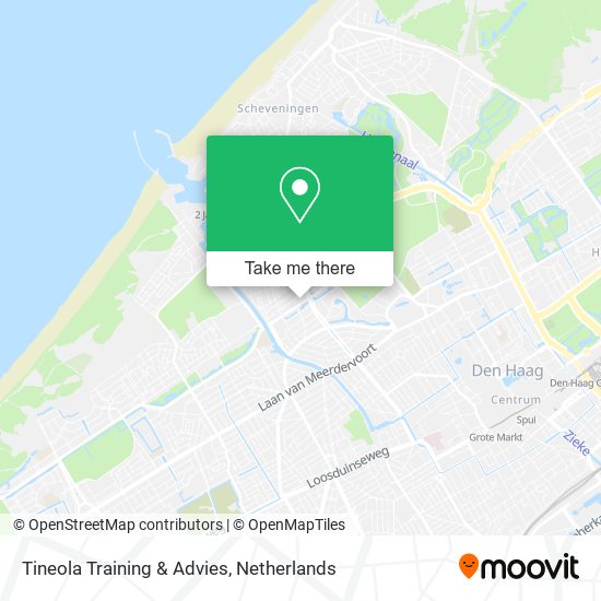 Tineola Training & Advies map