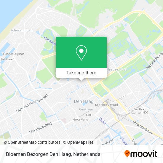 Bloemen Bezorgen Den Haag map