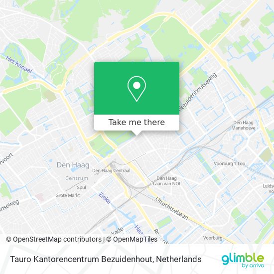 Tauro Kantorencentrum Bezuidenhout Karte