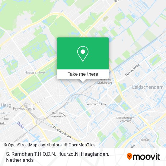 S. Ramdhan T.H.O.D.N. Huurzo.Nl Haaglanden Karte