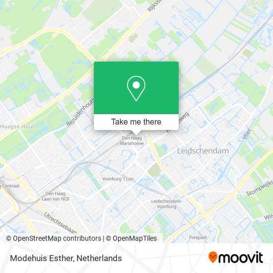 Modehuis Esther map