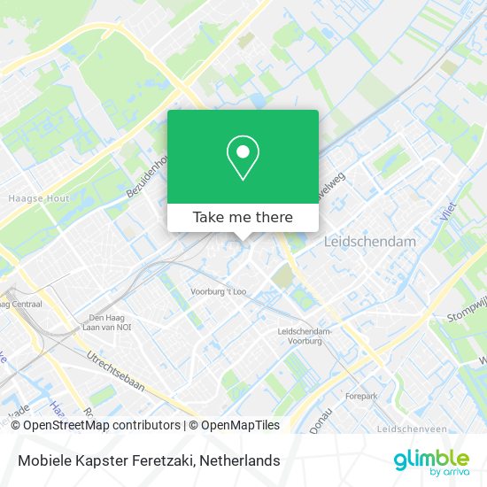 Mobiele Kapster Feretzaki map