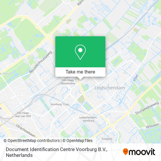 Document Identification Centre Voorburg B.V. Karte