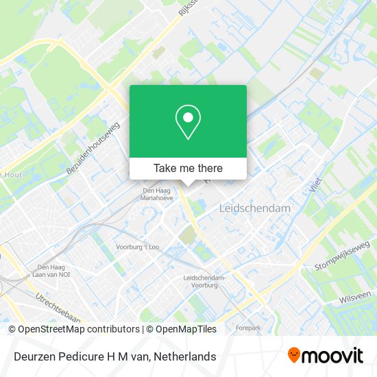 Deurzen Pedicure H M van map