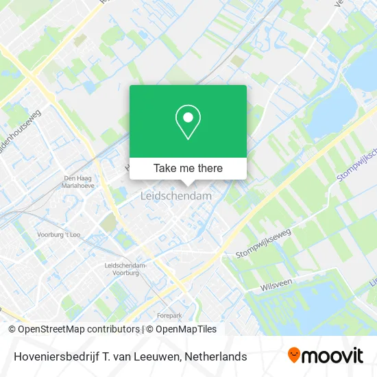Hoveniersbedrijf T. van Leeuwen map