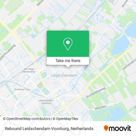 Rebound Leidschendam-Voorburg map