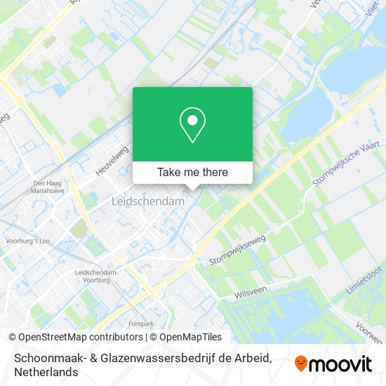 Schoonmaak- & Glazenwassersbedrijf de Arbeid map