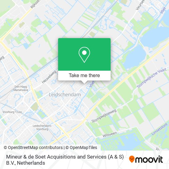Mineur & de Soet Acquisitions and Services (A & S) B.V. map