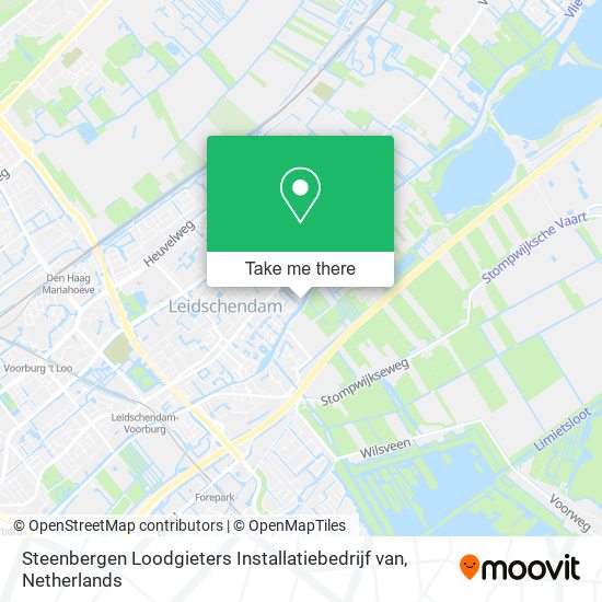 Steenbergen Loodgieters Installatiebedrijf van Karte